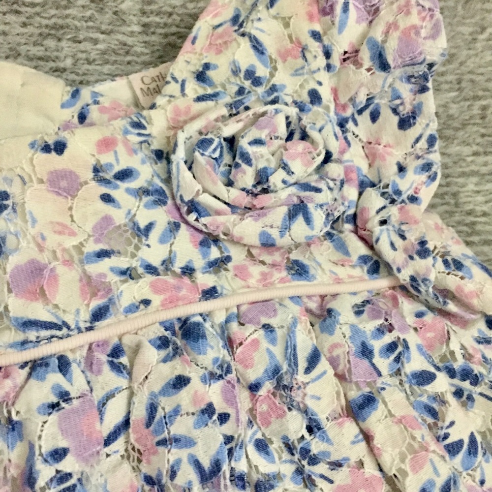 Toddler - Catherine Malandrino Floral Dress - 12M - Picture 3 of 8